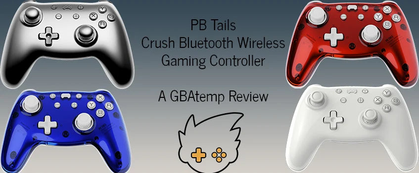 PB Tails Crush Bluetooth Wireless Gaming Controller GBAtemp review
