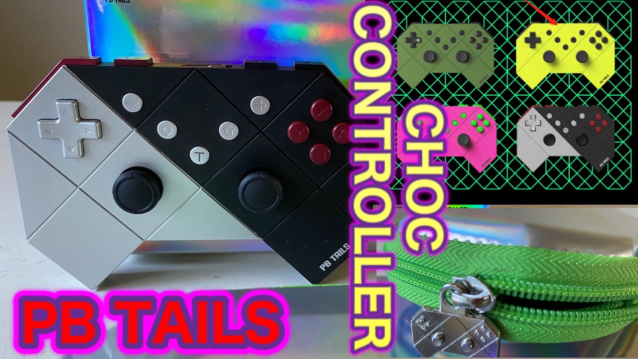 【Switchでも使える】PB TAILS CHOC コントローラーが小型なのに機能満載で驚きました日本での取り扱いは近日中?!【非純正】