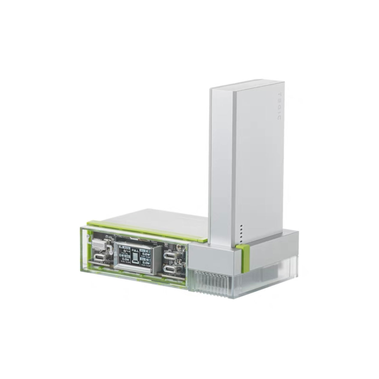 PB x Tegic | Quickbee 2-in-1 GaN 210W Multifunctional Desktop Power Station