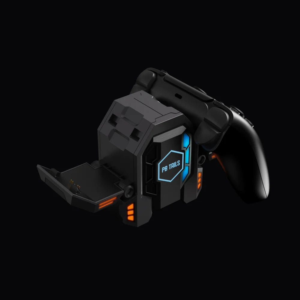 DARK WARRIOR PS5 コントローラー メタル急速充電ドック