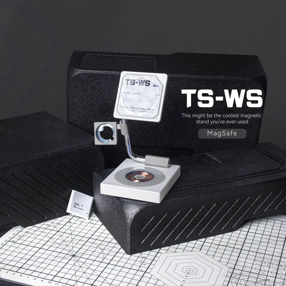 PB x Tegic | TS - WS 3-in-1 Magsafe Wireless Charging Stand