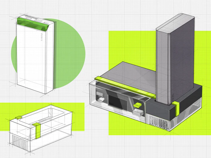 PB x Tegic | Quickbee 2-in-1 GaN 210W Multifunctional Desktop Power Station