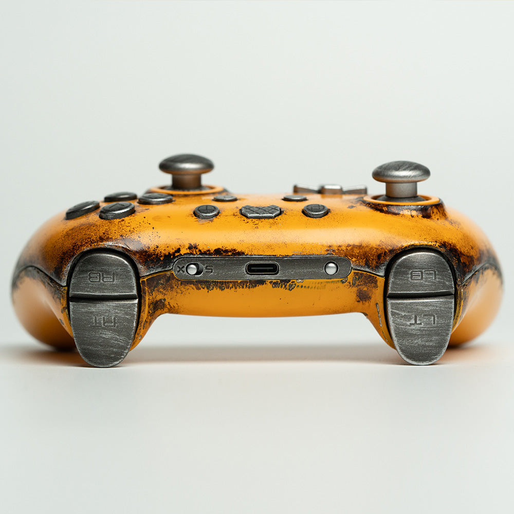 Metal Crush Defender Battle-Damaged Controller With K-Silver TMR Joyst