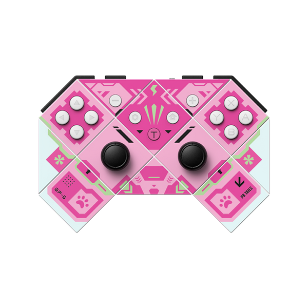 CHOC 2.0 SAKURA WARRIOR Metal Shell Bluetooth Gaming Controller CHOC 2.0 SAKURA WARRIOR Metal Shell Bluetooth Gaming Controller