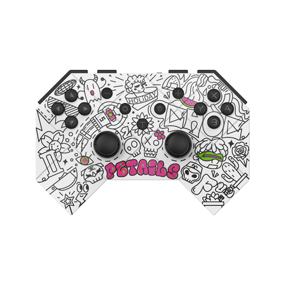 master mind ×frag ment×Base control コラボ CHOC 2.0 MR. WULONG Bluetooth Gaming Controller