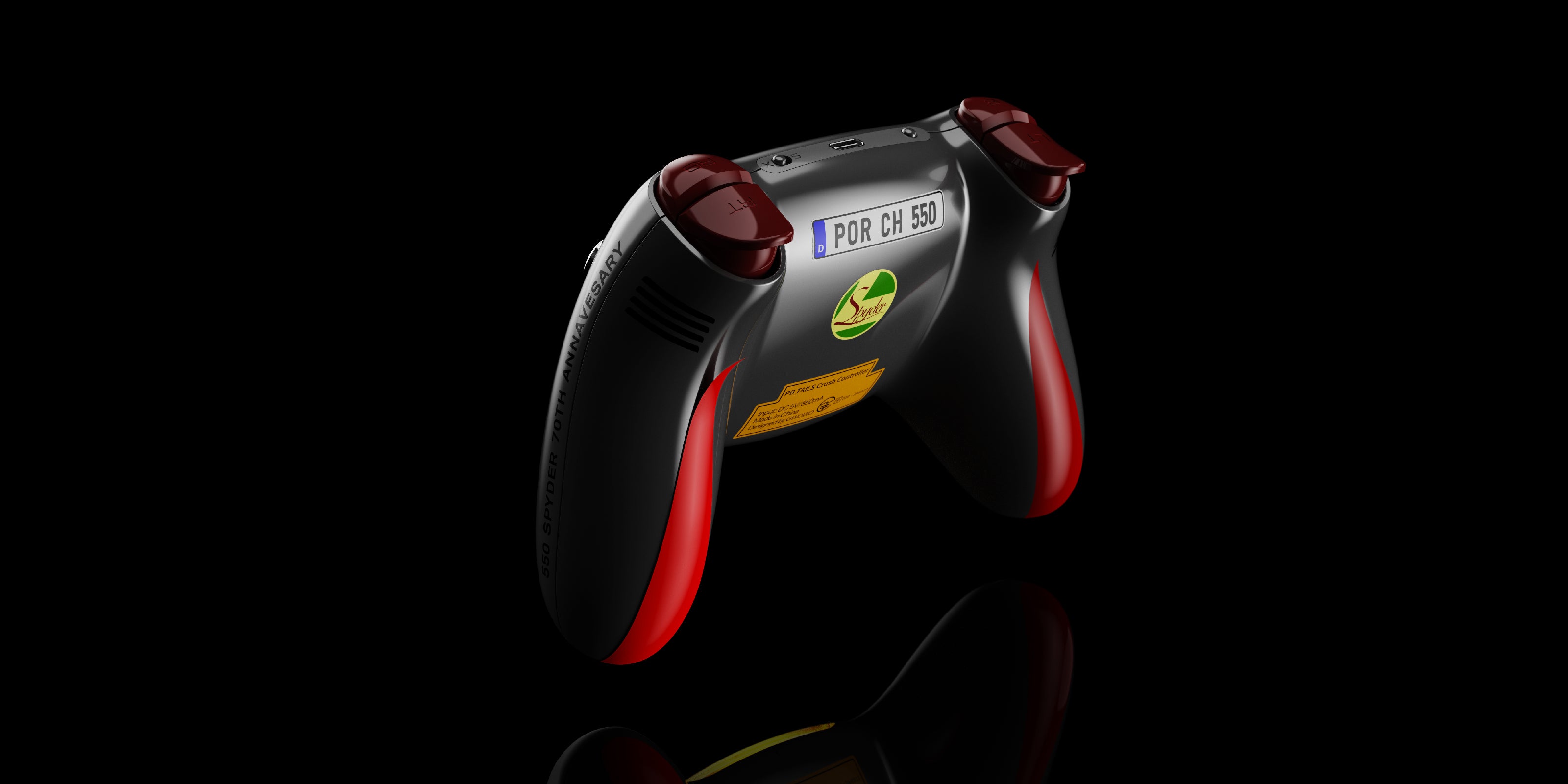 550 Spyder Crush Controller - Limited Edition with K-Silver TMR