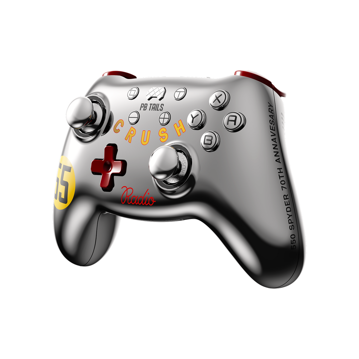 550 Spyder Crush Controller - Limited Edition with K-Silver TMR Joysticks